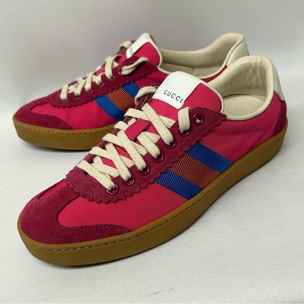 Gucci G74 Pink Low Top Women’s Sneakers Trainers 6 / 36